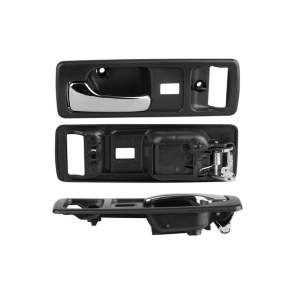Manija Interior Hd Accord 2P Coupe 90-93 Con Hoyo Para Seguro Seguro Electrico Negra/Cromo Plastico Delantera Izq