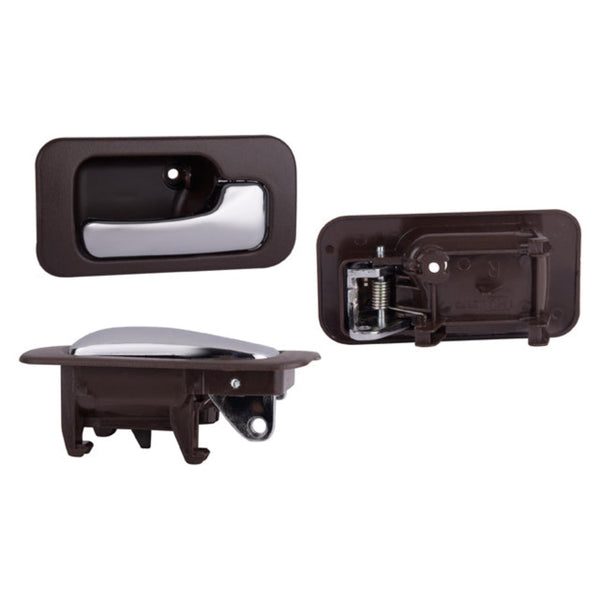 Manija Interior Hd Accord 4P Sedan 90-93 Cafe/Cromado Plastico Trasera Der