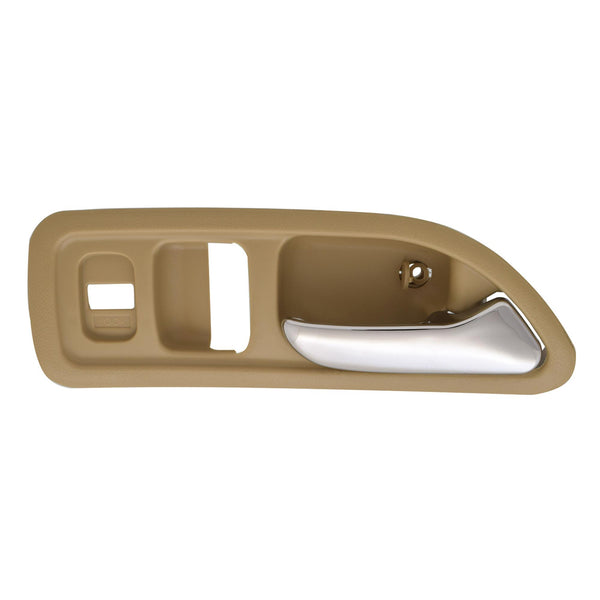 Manija Interior Hd Accord 2P Coupe 94-97 Con Hoyo Para Seguro Seguro Electrico Beige/Cromada Plastico Delantera Der