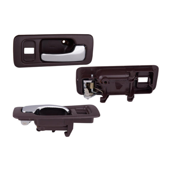 Manija Interior Hd Accord 4P Sedan 90-93 Con Hoyo Para Seguro Tinto/Cromo Plastico Delantera Der