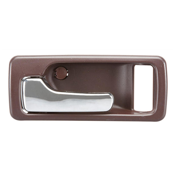 Manija Interior Hd Accord 2P Coupe 90-93 Con Hoyo Para Seguro Seguro Manual Cafe/Cromado Plastico Delantera Izq