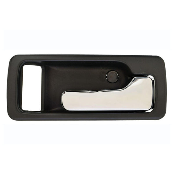 Manija Interior Hd Accord 2P Coupe 90-93 Con Hoyo Para Seguro Seguro Manual Negra/Cromo Plastico Delantera Der