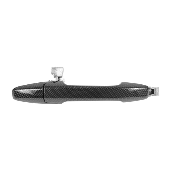 Manija Exterior Hd Civic 06-11/Pilot 09-15 Sin Hoyo Para Llave Fibra De Carbon Negra Plastico Delantera/Trasera Der