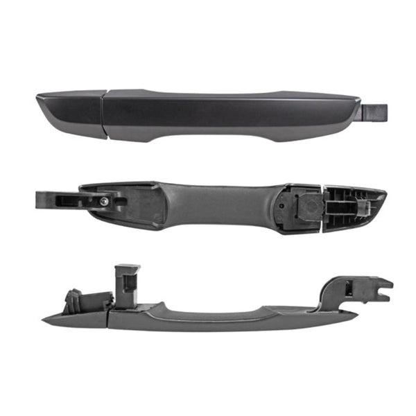 Manija Exterior Hd Civic 4P Sedan 16-21 Sin Sensor Lisa Negra Plastico Trasera Der