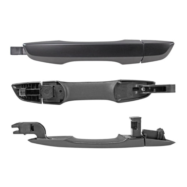 Manija Exterior Hd Civic 4P Sedan 16-21 Sin Sensor Lisa Negra Plastico Trasera Izq