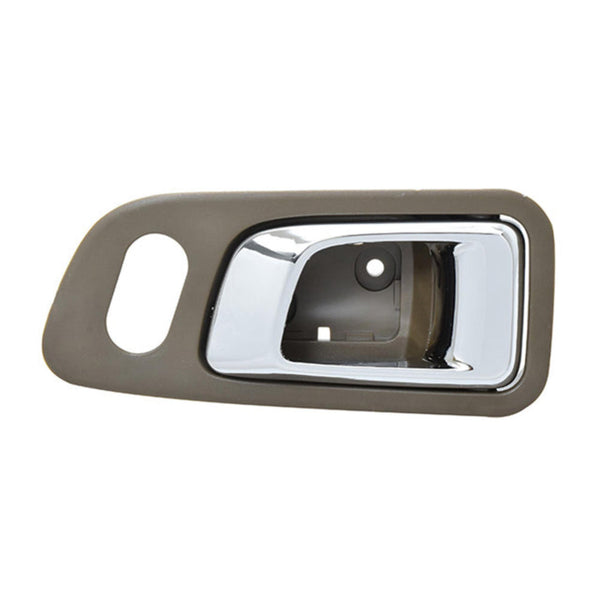Manija Interior Hd Pilot 03-08 Con Hoyo Para Seguro Cafe/Cromado Plastico Delantera Der