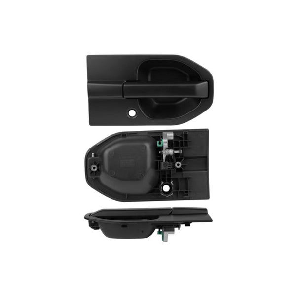 Manija Exterior Hd Element Delantera 03-11 5 Puertas Negra Con Hoyo Para Llave Lisa Para Pintar Plastico Tw Der