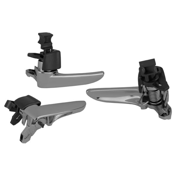 Manija Interior Mz 3 04-09 Negra/Cromo Plastico Delantera/Trasera Izq