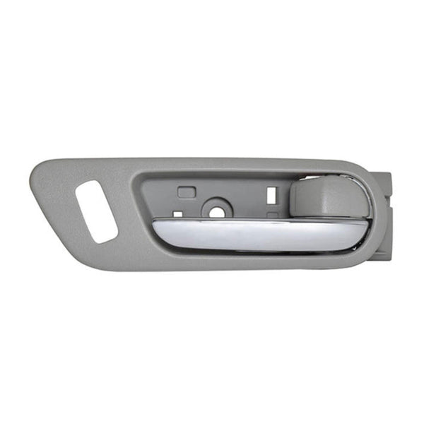 Manija Interior Mz 6 09-13 Con Hoyo Para Seguro Gris/Cromo Plastico Delantera Der