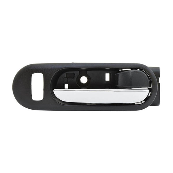 Manija Interior Mz Cx7 07-12 Con Hoyo Para Seguro Negra/Cromo Plastico Delantera Der