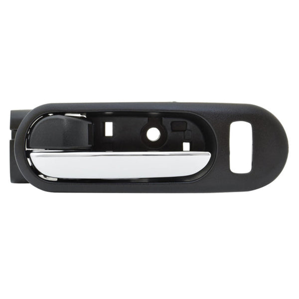 Manija Interior Mz Cx7 07-12 Con Hoyo Para Seguro Negra/Cromo Plastico Delantera Izq