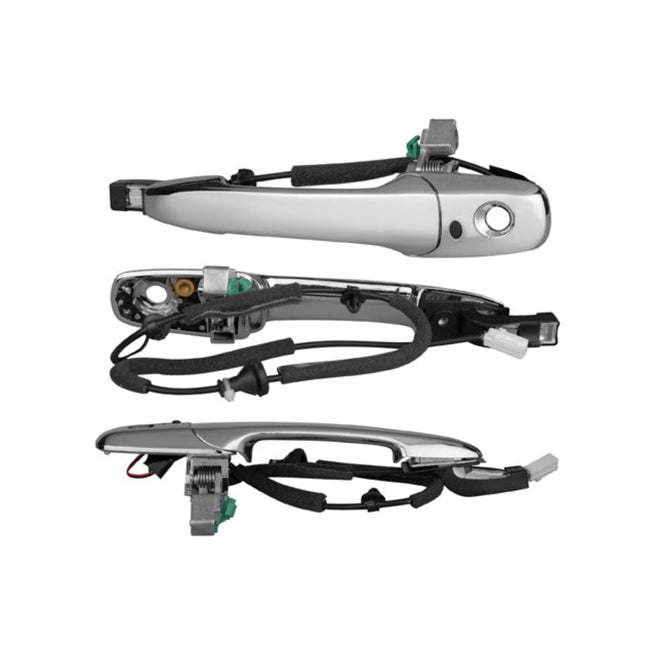 Manija Exterior Mz Cx9 Delantera 07-15/Mz Cx7 Delantera 07-12 5 Puertas Cromada Con Hoyo Para Llave Con Sensor Plastico Tw Izq