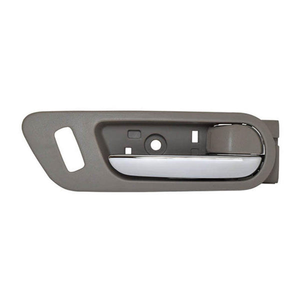 MANIJA INTERIOR MZ CX9 07-15 CON HOYO PARA SEGURO BEIGE/CROMADA PLASTICO DELANTERA DER