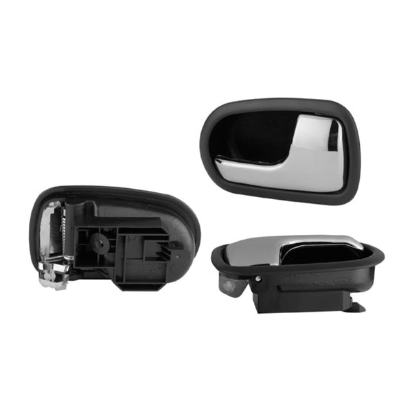 Manija Interior Mz 323 Familia/Protege 95-03/626 93-02 Negra/Cromo Plastico Delantera/Trasera Der