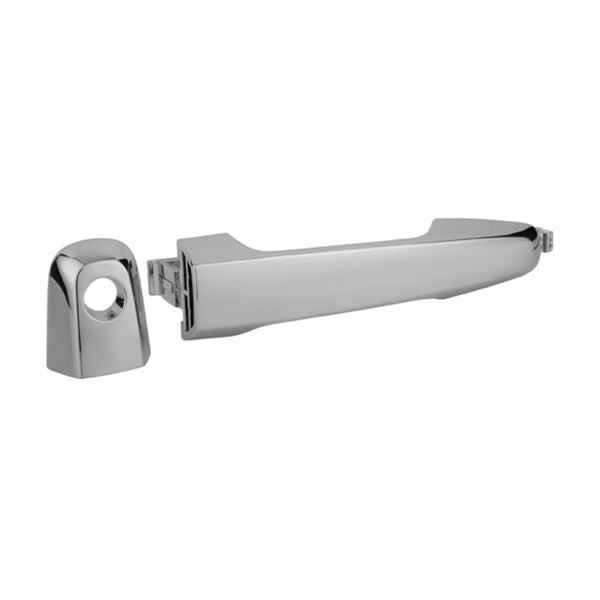 Manija Exterior Mt L200 Delantera 16-19/4 Puertas Cromada Con Hoyo Para Llave Tw Izq
