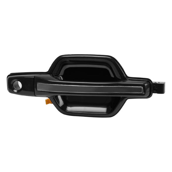 Manija Exterior Mt Montero Limited Delantera 04-08 5 Puertas Negra/Cromo Con Hoyo Para Llave Lisa Para Pintar Plastico Tw Izq