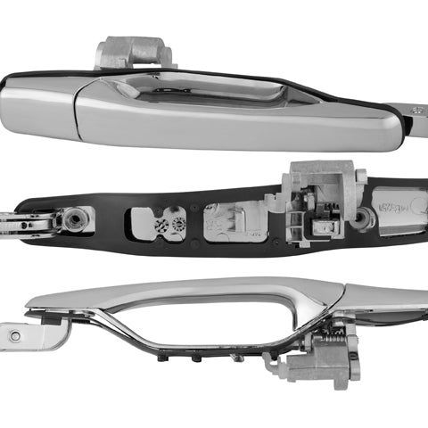 Manija Exterior Mt Outlander Trasera 03-06/Mt Lancer Trasera 03-07 4 Puertas Cromada Plastico Tw Der