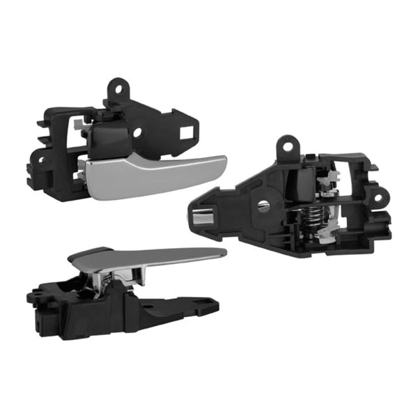 Manija Interior Mt Outlander 07-13/Lancer 08-16/L200 06-15 Negra/Cromo Plastico Delantera/Trasera Izq