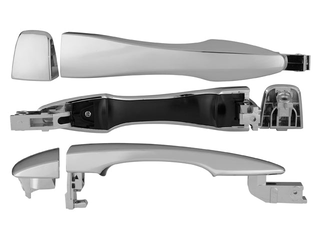 Manija Exterior Ns Altima Delantera/Trasera 13-17/Ns Pathfinder Delantera/Trasera 13-17 4 Puertas Cromada Sin Hoyo Para Llave Sin Sensor Plastico Tw Der Der/Izq