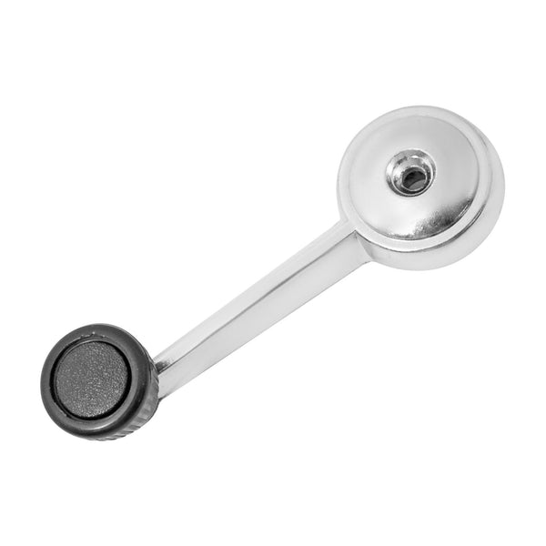 Manija Elevador Ns Pick Up 520/521 72-79 Perilla Negra Para Tornillo Metal Cromada