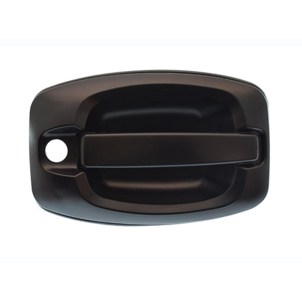 Manija Exterior Pg Manager 09-24 Delantera Negra Corrugada C/Hoyo Izq