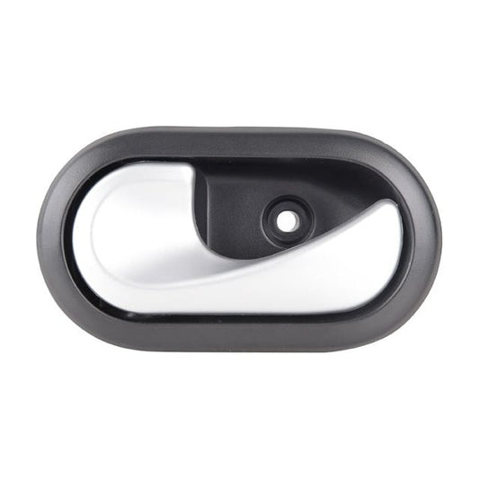 Manija Interior Rn Sandero/Stepway/Duster Delantera/Trasera 10-12/Megane 02-08/Scenic 03-08/Ns Aprio 08-10 Negra C/Plata Izq