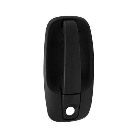 Manija Exterior Rn Trafic Puerta Corrediza 07-14 5 Puertas Negra Con Hoyo Para Llave Corrugada Plastico Tw Der/Izq