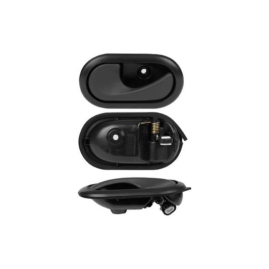 Manija Interior Rn Duster 13-20 Negro Plastico Para Varilla Delantera/Trasera Izq