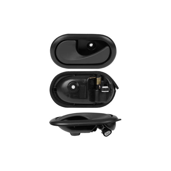 Manija Interior Rn Duster 13-20 Negro Plastico Para Varilla Delantera/Trasera Izq