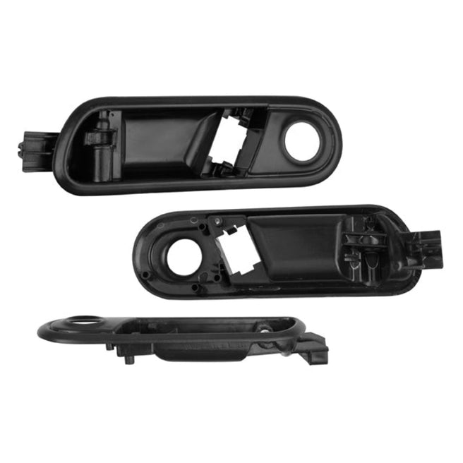 Manija Interior St Ibiza 03-08 Solo Base Liso Negro Plastico Para Vidrios Manuales Generica Delantera Izq