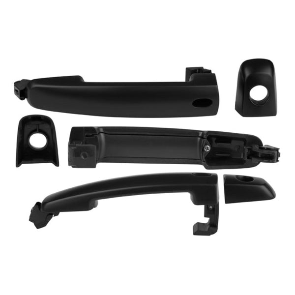 Manija Exterior Sz Sx4 Delantera 06-12 5 Puertas Negra Con Hoyo Para Llave Con Hoyo Para Sensor Lisa Para Pintar Plastico Izq