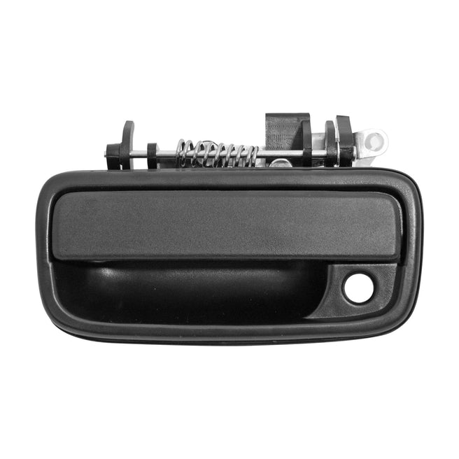 Manija Exterior Ty Tacoma 95-04 Con Hoyo Para Llave Corrugada Negra Metal Delantera Izq