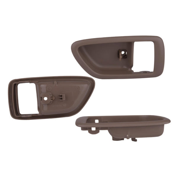 Manija Interior Ty Tundra Doble Cabina 00-06 Solo Bisel Cafe Plastico Delantera/Trasera Der