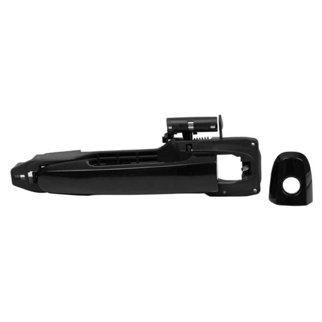 Manija Exterior Ty Yaris Delantera 06-12 2 4 Y 5 Puertas Negra Con Hoyo Para Llave C/Base Lisa Para Pintar Plastico Tw Izq