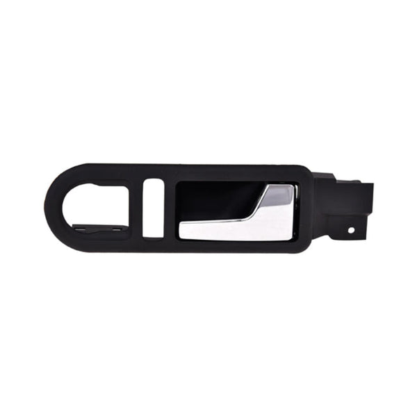 Manija Interior Vw Beetle Delantera 98-11 Negro/Cromo C/Hoyo P/Seguro Y Control Espejo Der