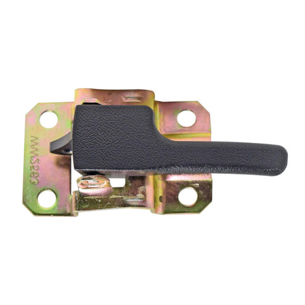 Manija Interior Vw Caribe 77-87 Con Base Corrugada Negra Plastico Delantera/Trasera Der