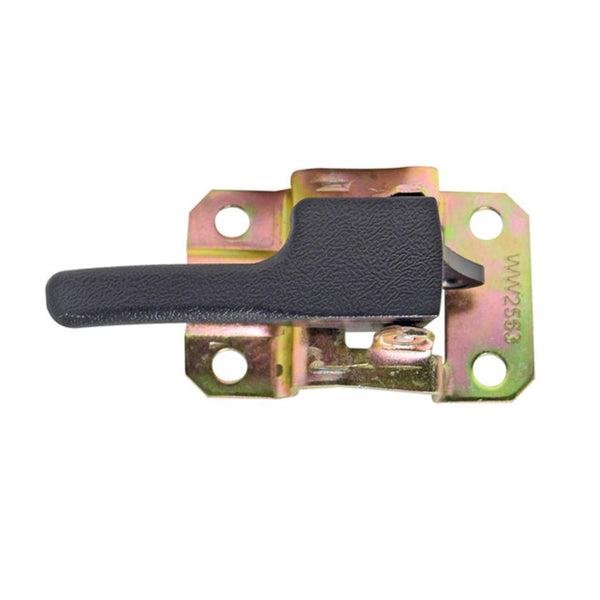 Manija Interior Vw Caribe 77-87 Con Base Corrugada Negra Plastico Delantera/Trasera Izq