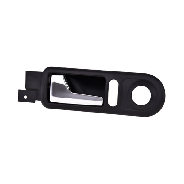 Manija Interior Vw Golf Delantera 00-06 Negro/Cromo C/Hoyo P/Seguro Y Control Espejo Izq