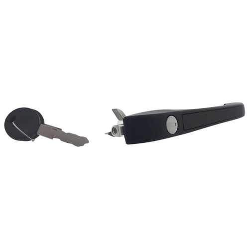 Manija Exterior Izquierda Negra Cromada Golf 1987-1992