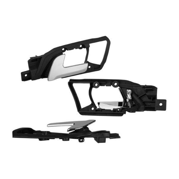 Manija Interior Vw Polo 03-07 Cromo Plastico Trasera Izq