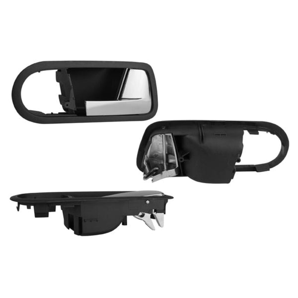 Manija Interior Vw Sharan 02-08 St Alahambra 02-07 Negra/Cromo Plastico Delantera/Trasera Der