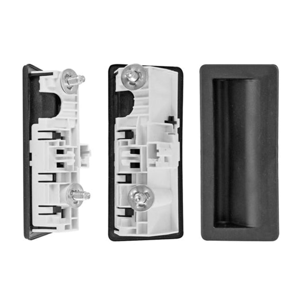 Manija Exterior Vw Touareg 11-17 Electrica 1 Pieza 2 Pins Negra Plastico 5A Puerta