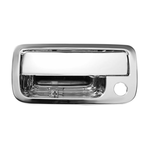 Manija Tapa Vw Amarok 11-23 Con Hoyo Para Llave Cromada Zinc Con Plastico