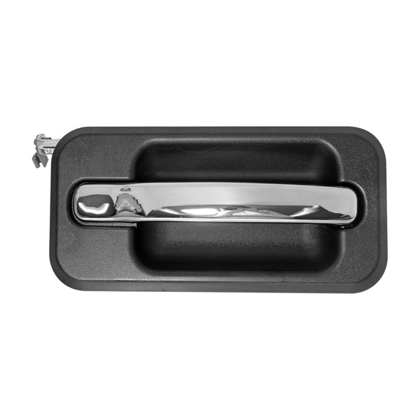 Manija Exterior Hm H2 Sut/Suv 03-09 Sin Hoyo Para Llave Cromada/Negra Delantera Der