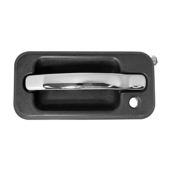 Manija Exterior Hm H2 Sut/Suv 03-09 Con Hoyo Para Llave Cromada/Negra Delantera Izq