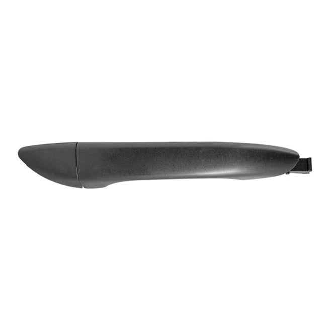 MANIJA EXTERIOR HY GRAND I10 15-20 SIN HOYO PARA LLAVE LISA NEGRA PLASTICO DELANTERA/TRASERA DER