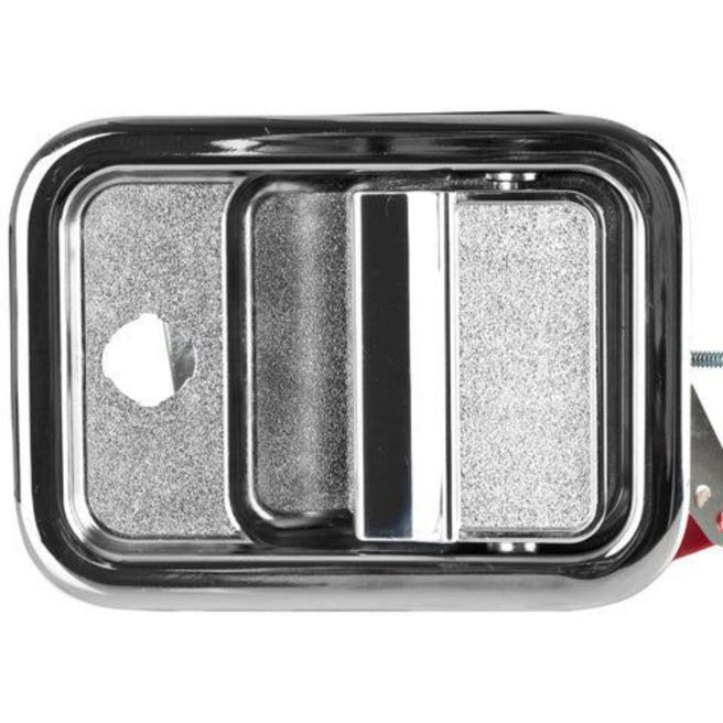 Manija Exterior Fr Fld120 98-12 Cromada Orificio Para Llave 2.2 Cm Izq