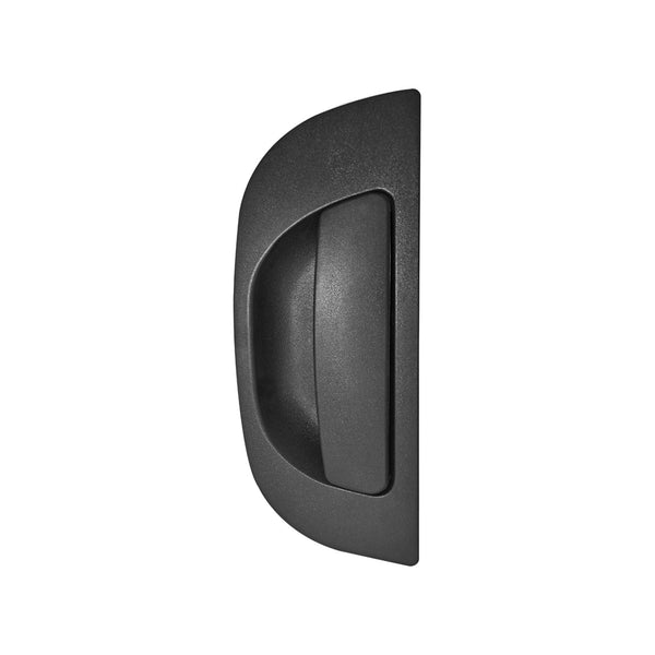 Manija Exterior Ar 147 Hatchback 00-10 Corrugada Negra Plastico Trasera Der