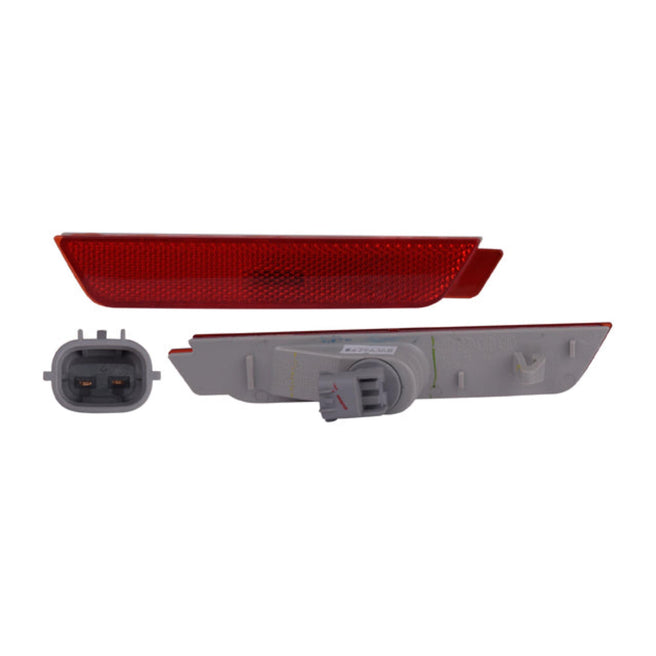 Cuarto Lateral Trasero Cv Camaro 10-15 Rojo Depo Izq