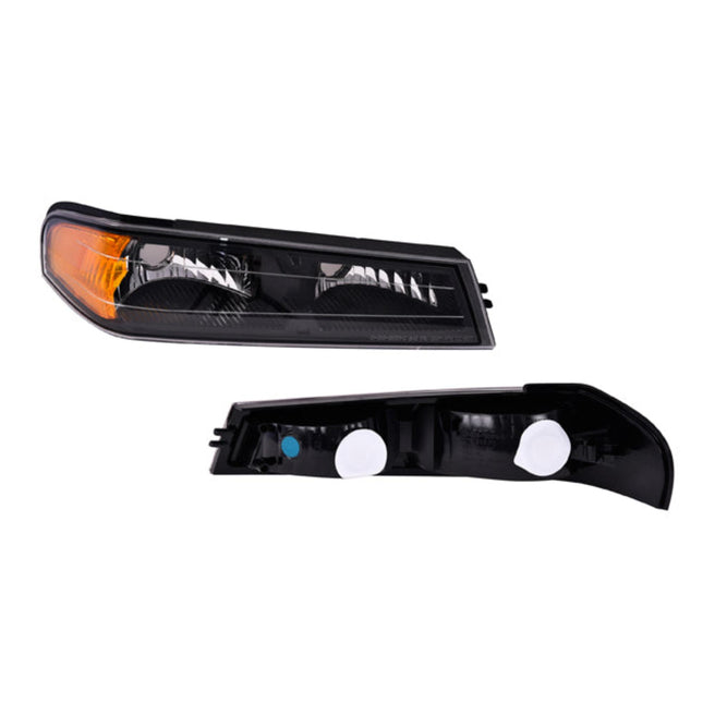 Cuarto Frontal Cv Colorado 04-12 S/Foco Negro Depo Der